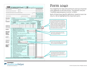 Form 1040 - Consumer Reports Online