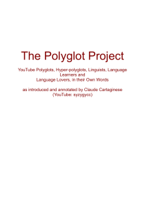 The Polyglot Project