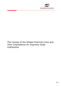 The Causes of the Global Financial Crisis and Their