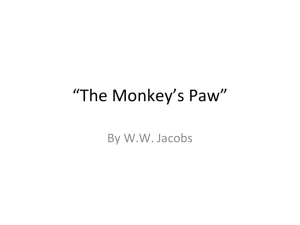 “The Monkey's Paw”