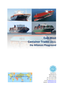 East-West Container Trades (2015)