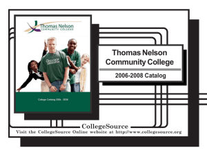 Thomas Nelson Community College