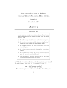 Solutions to Problems in Jackson, Classical Electrodynamics, Third