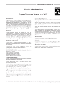 Organo/Limonene Mount - Santa Cruz Biotechnology
