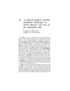 12 A cultural analysis of urban residential landscapes in North