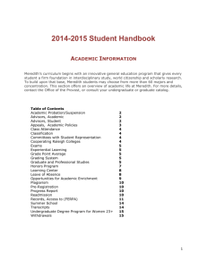 2014-2015 Student Handbook