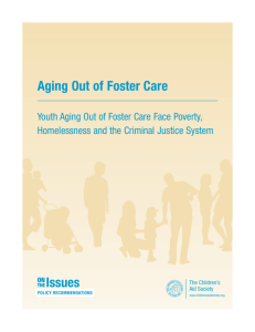 Aging Out of Foster Care - The Children's Aid Society