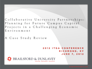 Collaborative University Partnerships: Planning for Future Campus