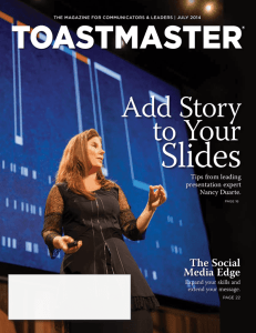 View Issue - Toastmasters International