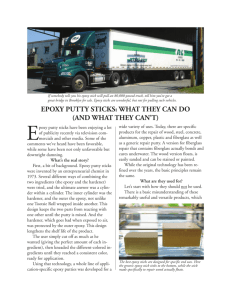epoxy putty sticks: what they can do (and what they can't)