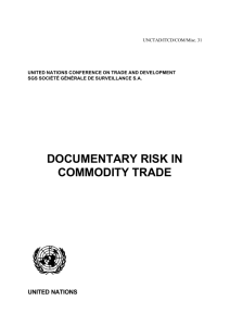 documentary risk in commodity trade