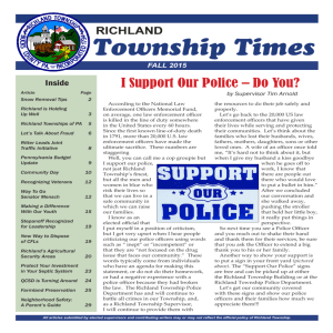 Township Times - Richland Township