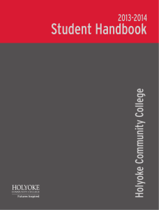 Student Handbook - Holyoke Community College
