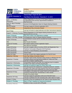 2013-2014 Academic Calendar