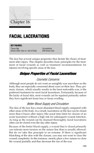 Facial Lacerations - PracticalPlasticSurgery.org
