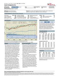 Lowe's Companies Inc.