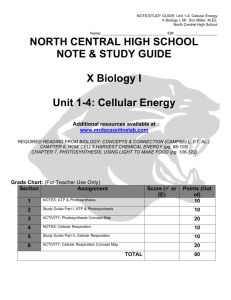 Unit 1-4 Note & Study Guide