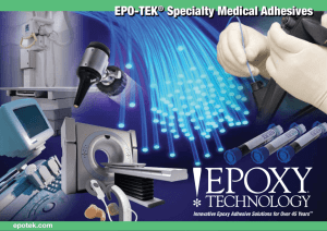 EPO-TEK® Specialty Medical Adhesives