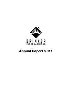 Annual Report 2011 - Brinker International