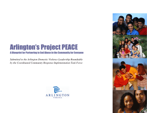 Arlington's Project PEACE