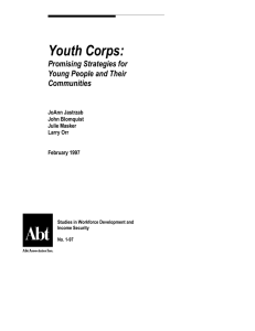 Youth Corps - Abt Associates