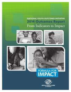 2014 National Youth Outcomes Report