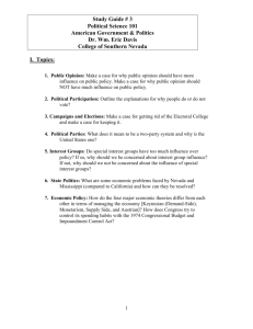 Final Exam Study Guide - College of Southern Nevada