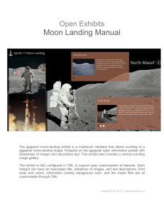 Moon Landing Manual
