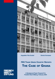 the case of ghana - Bibliothek der Friedrich-Ebert