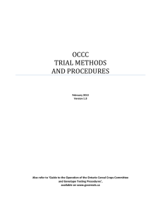 OCCC Methods_Procedures Feb 2013 v1.0