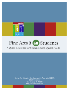 Fine Arts for All Students