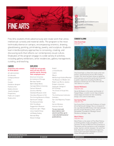 FINE ARTS - Columbus College of Art and Design