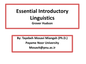 زبان تخصصی کتاب - Tayebeh Mosavi Miangah (Ph. D)