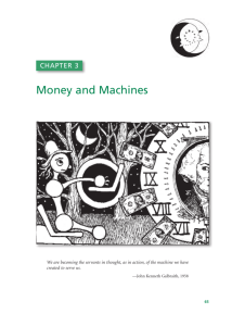 Money and Machines - Sage Publications