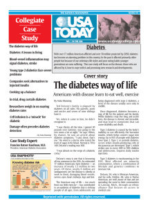 Case Study Diabetes - News Section