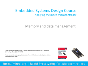 Embedded Systems Design Course
