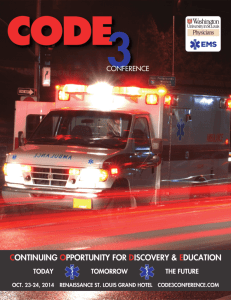 CODE3 - Washington University Emergency Medicine