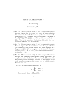 Math 421 Homework 7