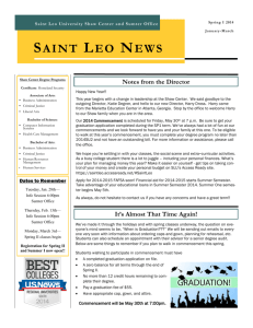 saint leo news - Saint Leo University