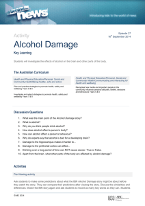 Alcohol Damage