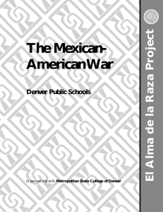 The Mexican- American War