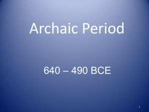 Archaic Period PDF