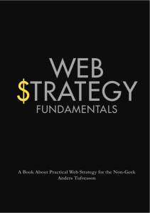 Web Strategy Fundamentals