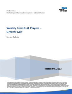 Weekly Permits & Players – Greater Gulf