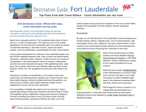 Fort Lauderdale Travel Guide - AAA Western & Central New York