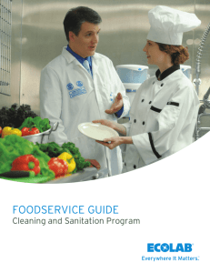 Ecolab Foodservice Guide