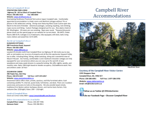 Campbell River Accommodations