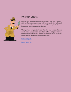 Internet Sleuth