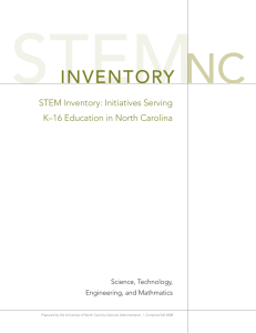 STEM NC - University of North Carolina