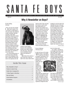 Issue 1 - Santa Fe Boys Educational Foundation